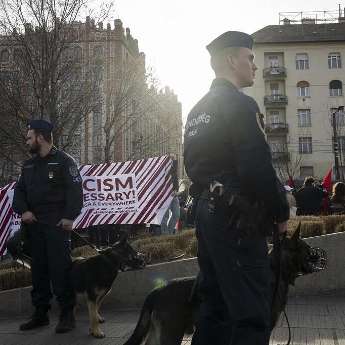 Antifascists gather in Hungary to oppose annual far-right event as Italian activist remains jailed